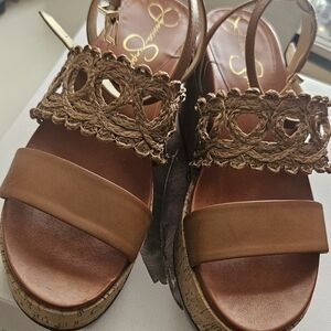 Jessica Simpson Camilia Tan Woven Sandals